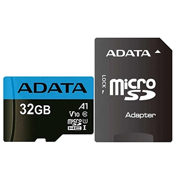 کارت حافظه microSDHC ای دیتا مدل Premier V10 A1 کلاس 10 استاندارد UHS-I سرعت 100MBps ظرفیت 32 گیگابایت